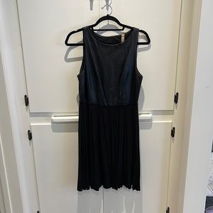 Bailey 44 Leather Top Cocktail Dress